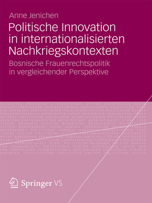 cover image of Politische Innovation in internationalisierten Nachkriegskontexten